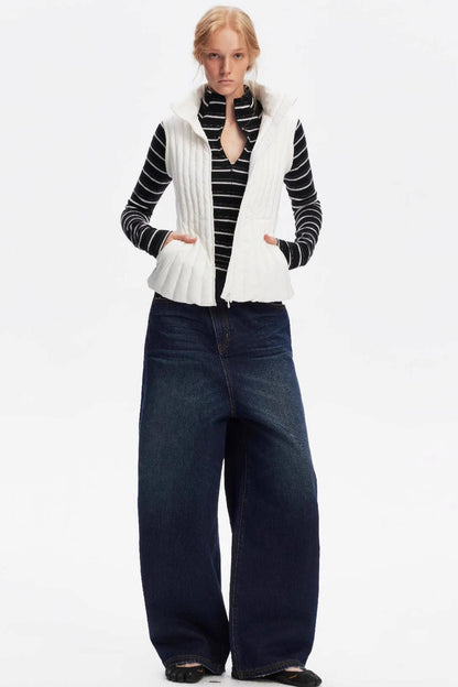 Vintage Yellow Distressed Jeans