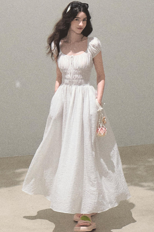 Blissful Tomato Leaf Dress