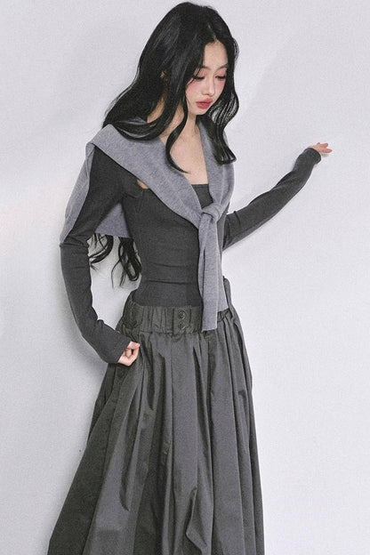 Knitted Jacket Shawl