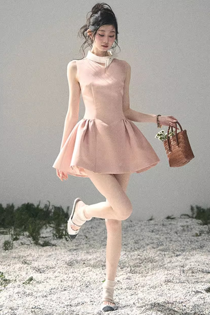 Lilian Ball Puff Sleeve Dress