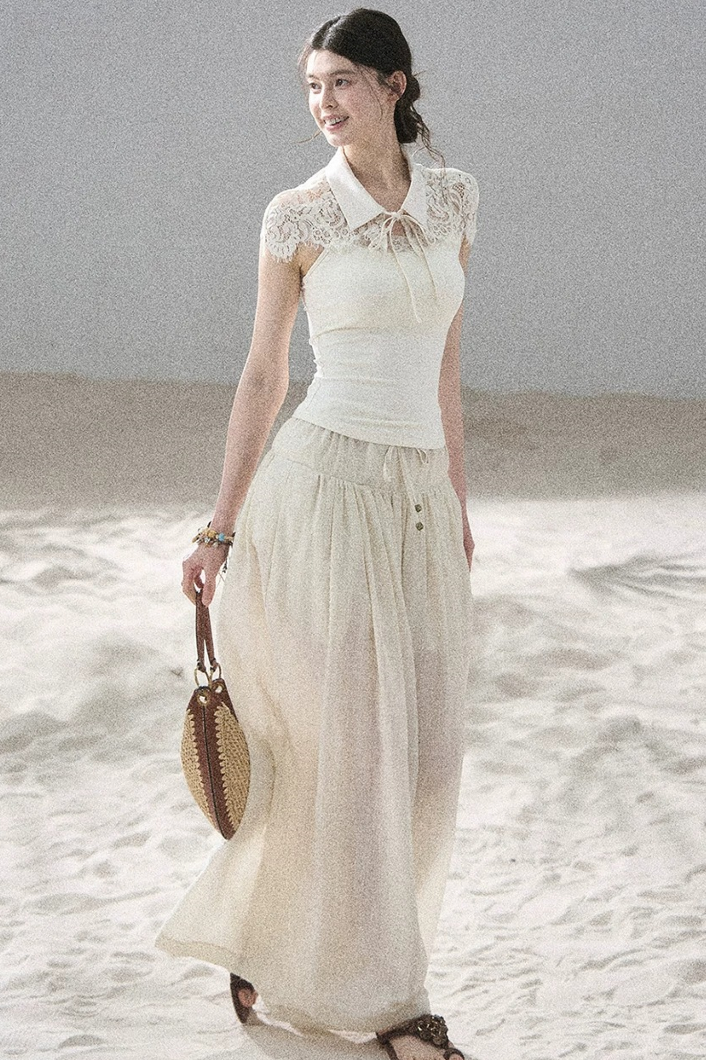 Moonlight Lace Dress Set-Up