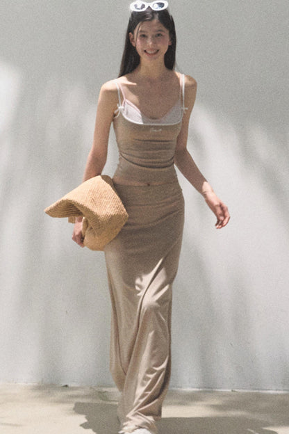 Lace High-Waist Skirt