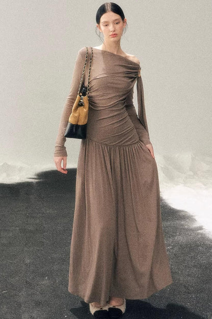 Ribbon Bodycon Winter Dress