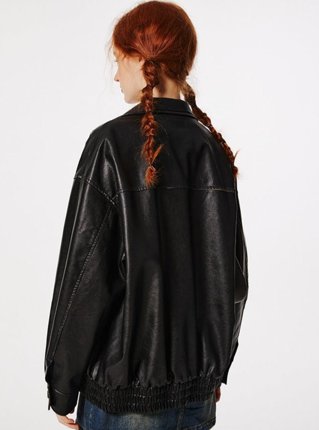 Retrol PU Leather Jacket