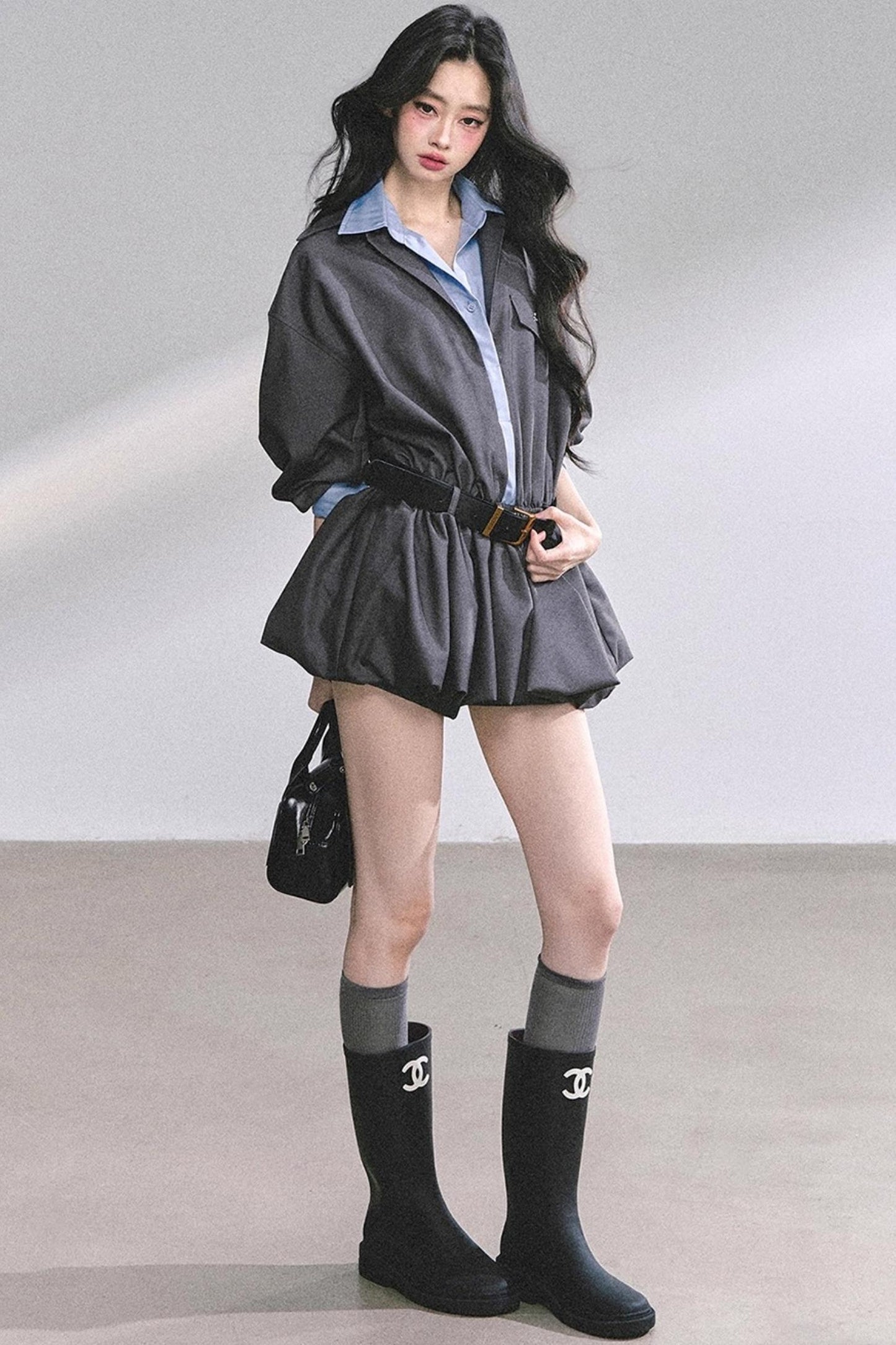 Autumn Bud Slim Dress Set-Up