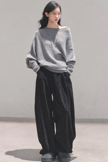 Minimalist French Knit Sweater