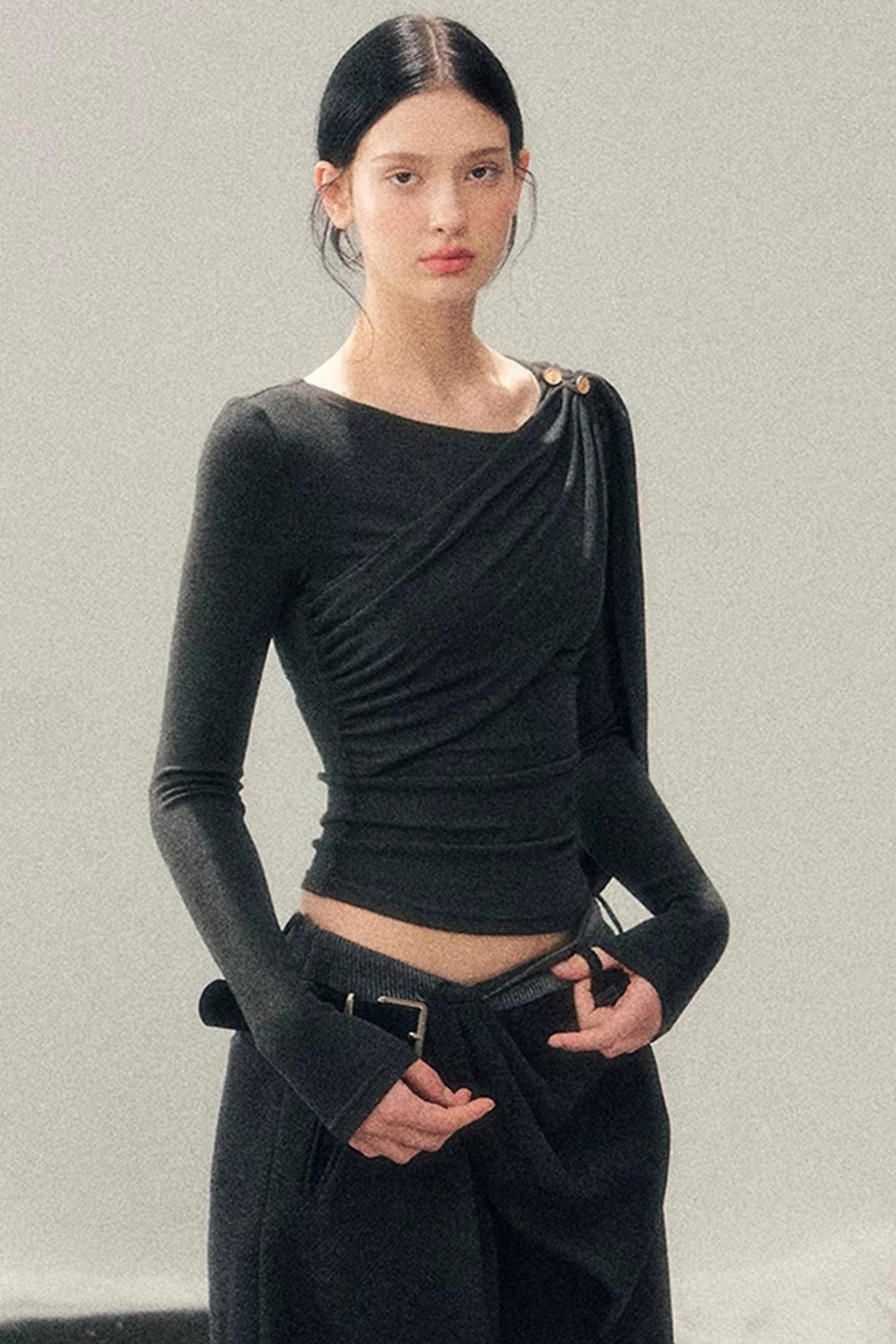 French Ribbon Design Blouse