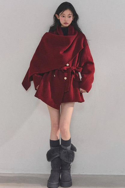 Hepburn Double-Sided Wool Coat