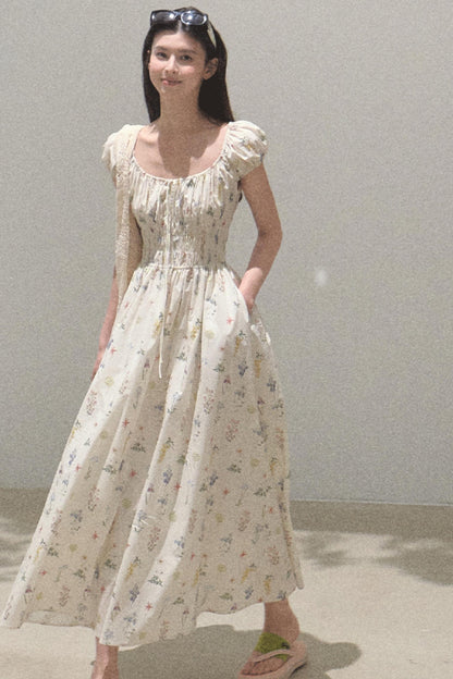 Blissful Tomato Leaf Dress