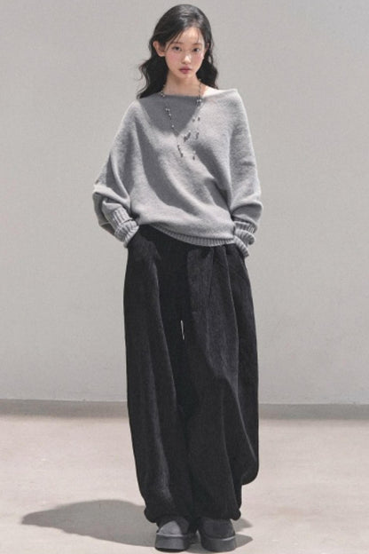 Minimalist French Knit Sweater