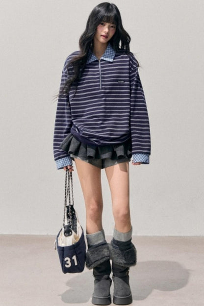 Plaid Annie Waltz Skirt