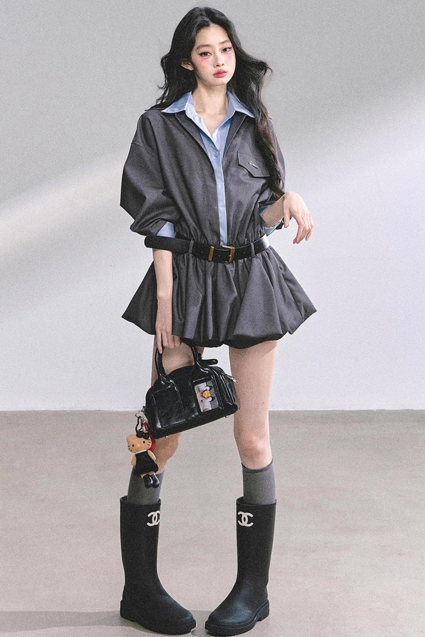 Autumn Bud Slim Dress Set-Up