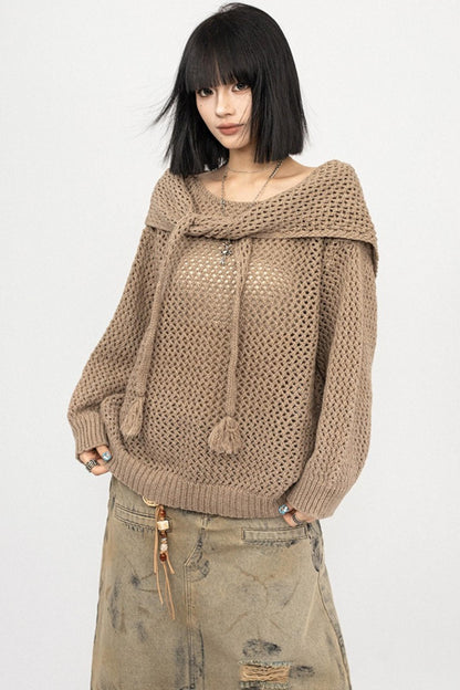 Vintage Hot Girl Knit Sweater