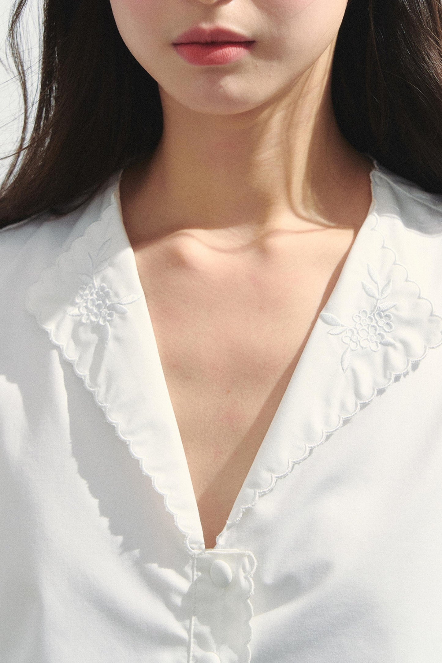 Embroidered Sunset Tee