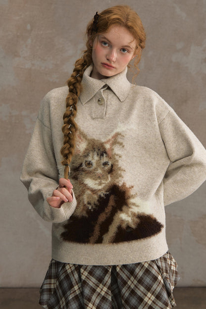 Soft Woolen Knitted Sweater Top