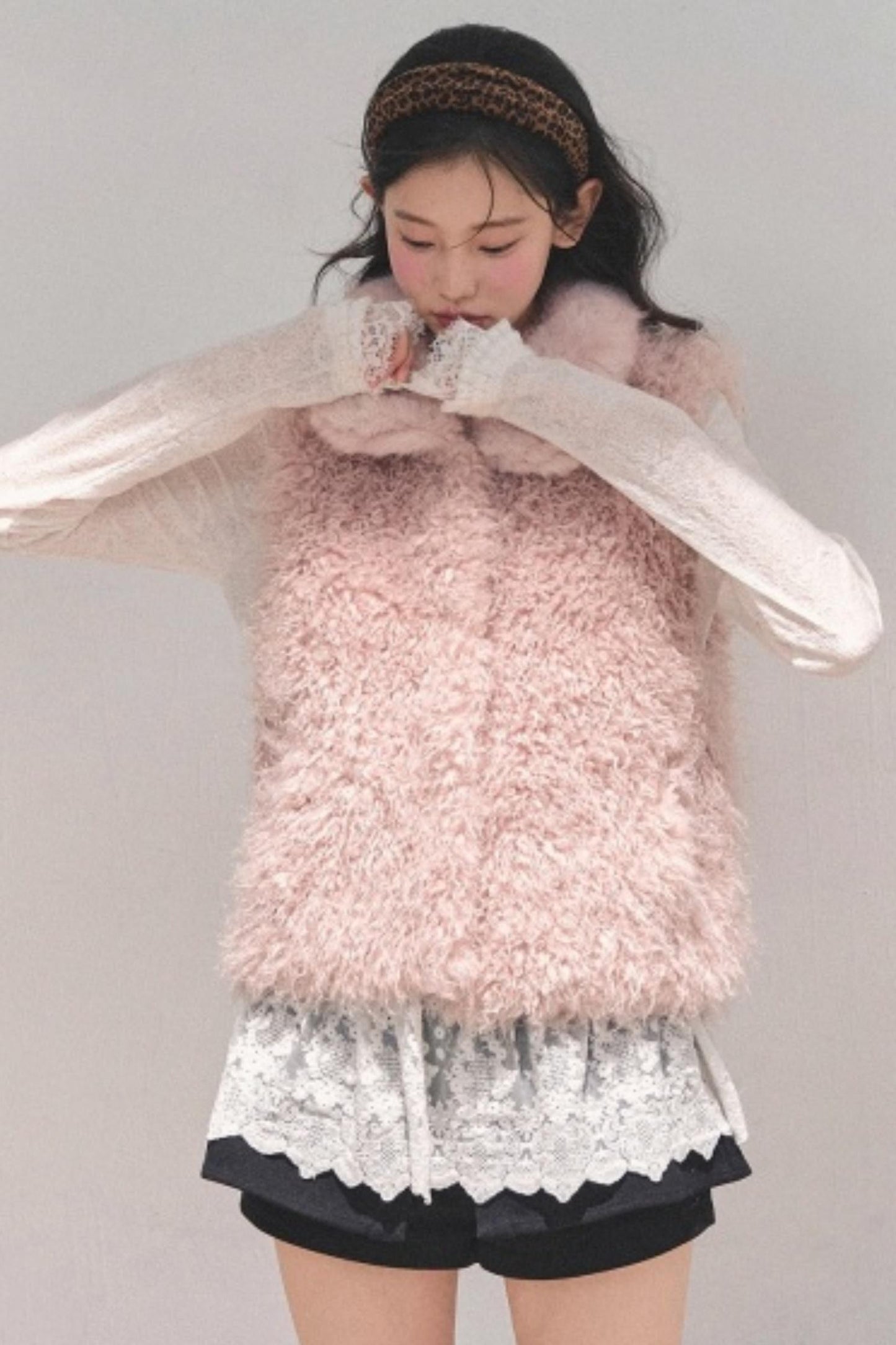 Reversible Faux Fur Vest