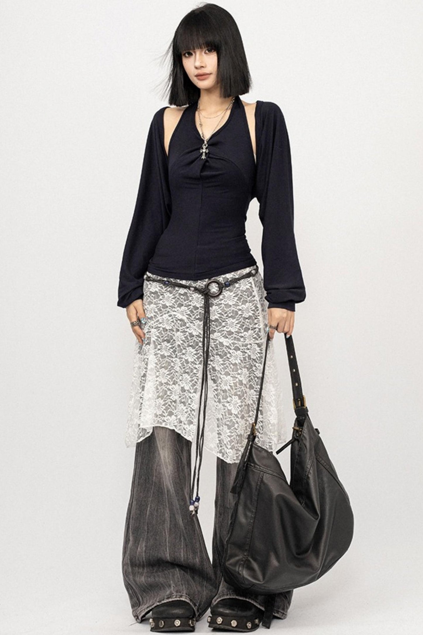 American Vintage Halter Neck Two-Piece Knitwear