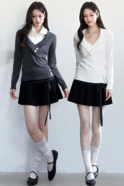 Sketch Rhapsody Knitted Sweater