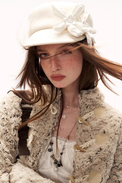 Floral High-Neck Chanel Jacket