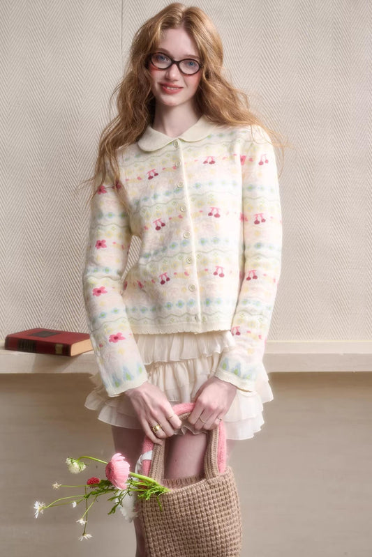 Rainbow Fair Isle Cozy Sweater