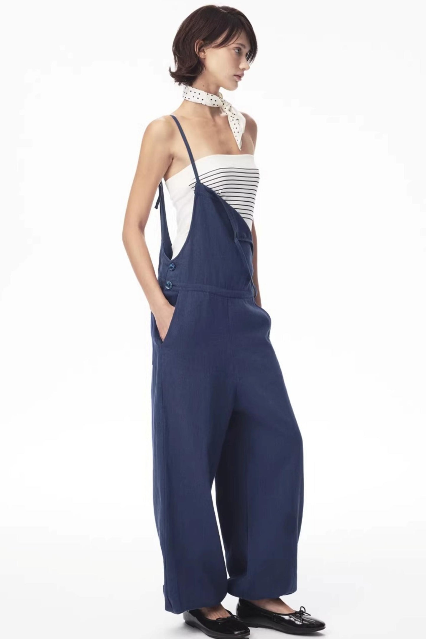 Relaxed Linen Jumpsuit