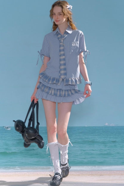 Summer Doll Collar Shirt