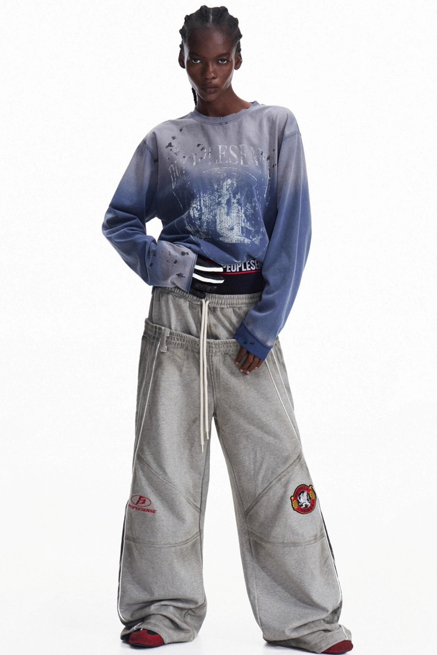 Double-Waisted Sweatpants