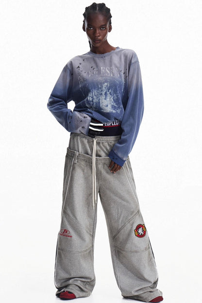 Double-Waisted Sweatpants