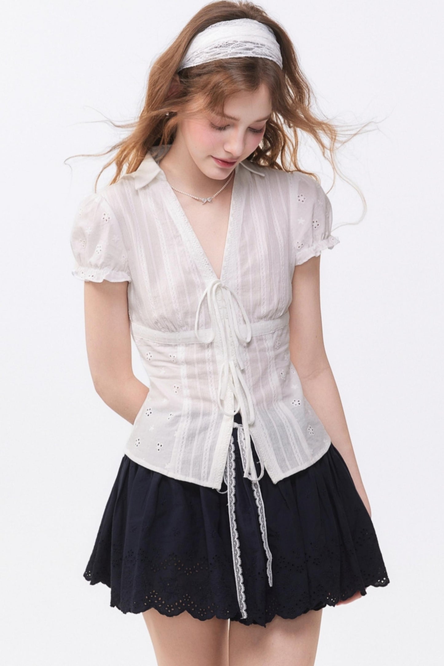 Embroidery Fit Shirt