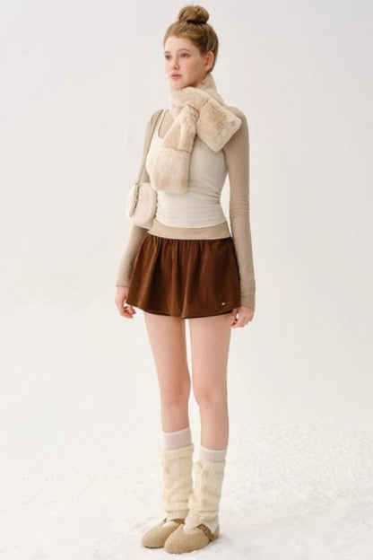 Softening Mask Long-Sleeve Top