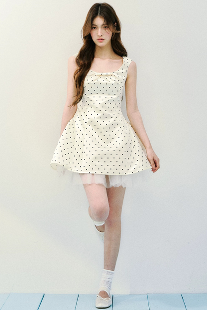 Two-Tone Satin Princess Dress