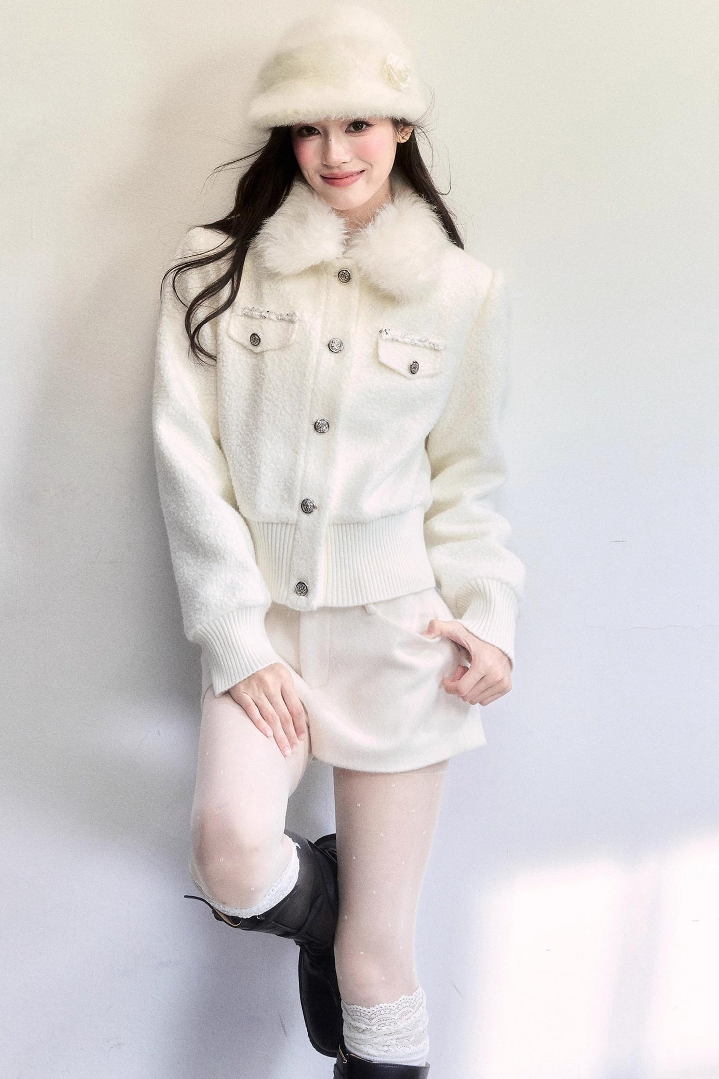 Moonlight Tweed Retro Jacket