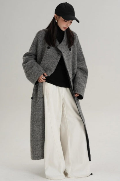 Double-Sided Wool Winter Coat