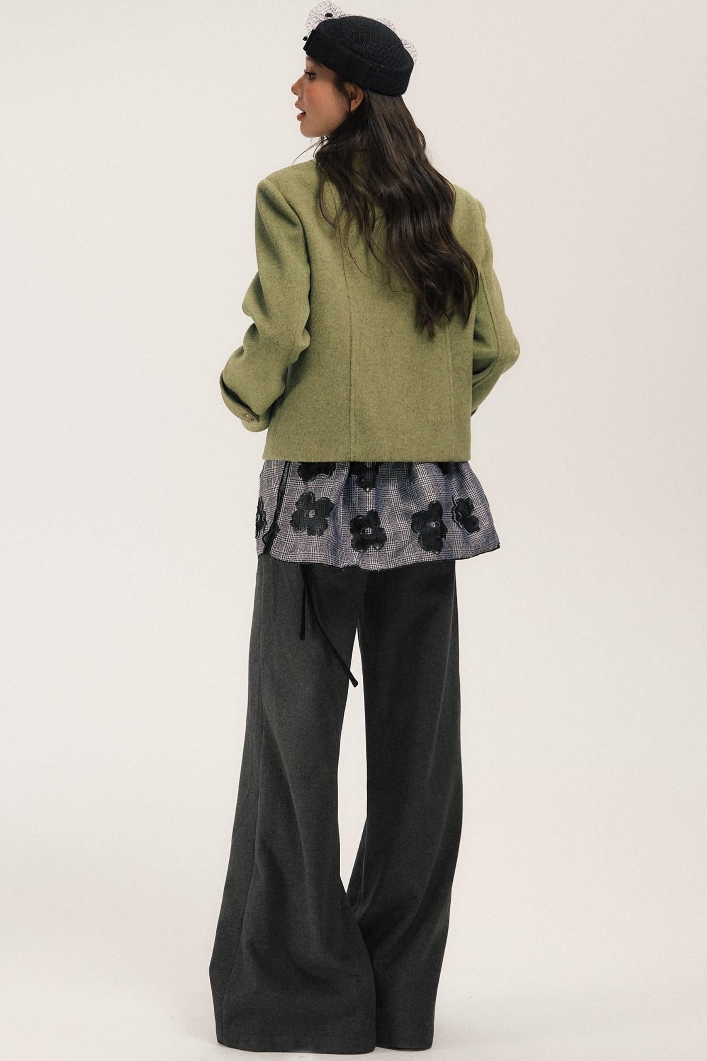 Versatile Lace-up Waist Skirt