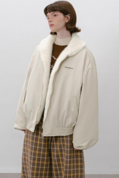 Fleece Padded Windproof Jacket