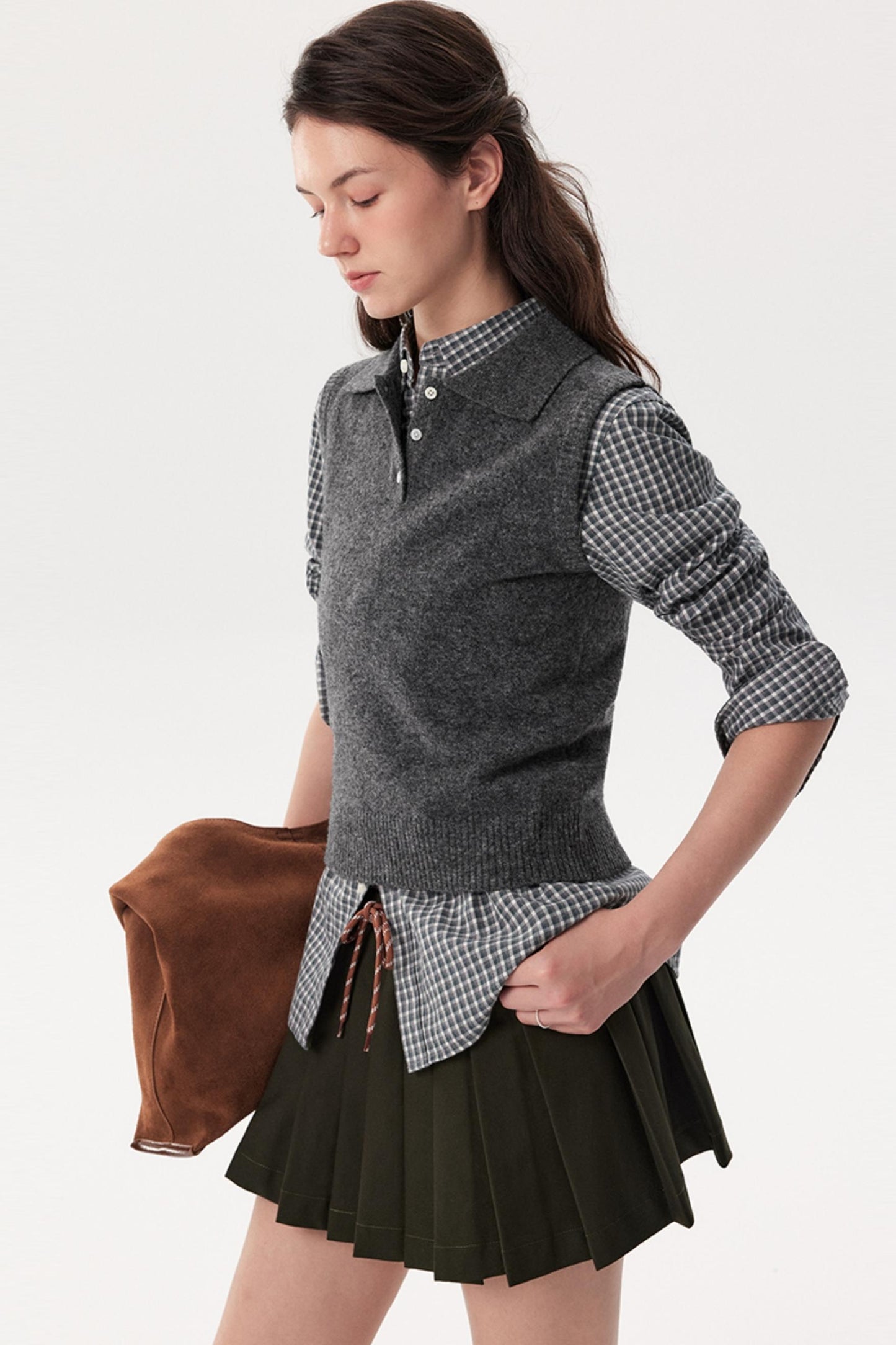 Old Money Wool Shirt & Vest Set-Up