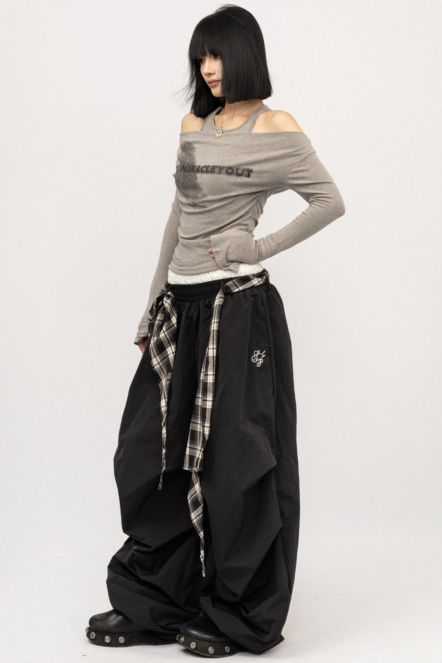 Vintage Spice Girl Black Long Sleeve T-Shirt