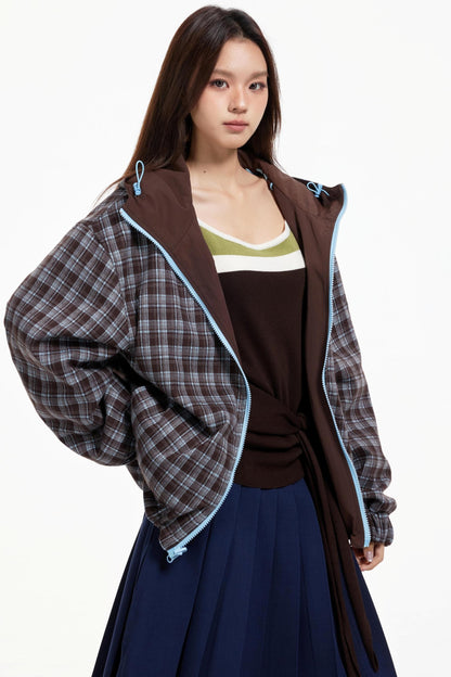 Lux Stripe Hooded Jacket Set-Up