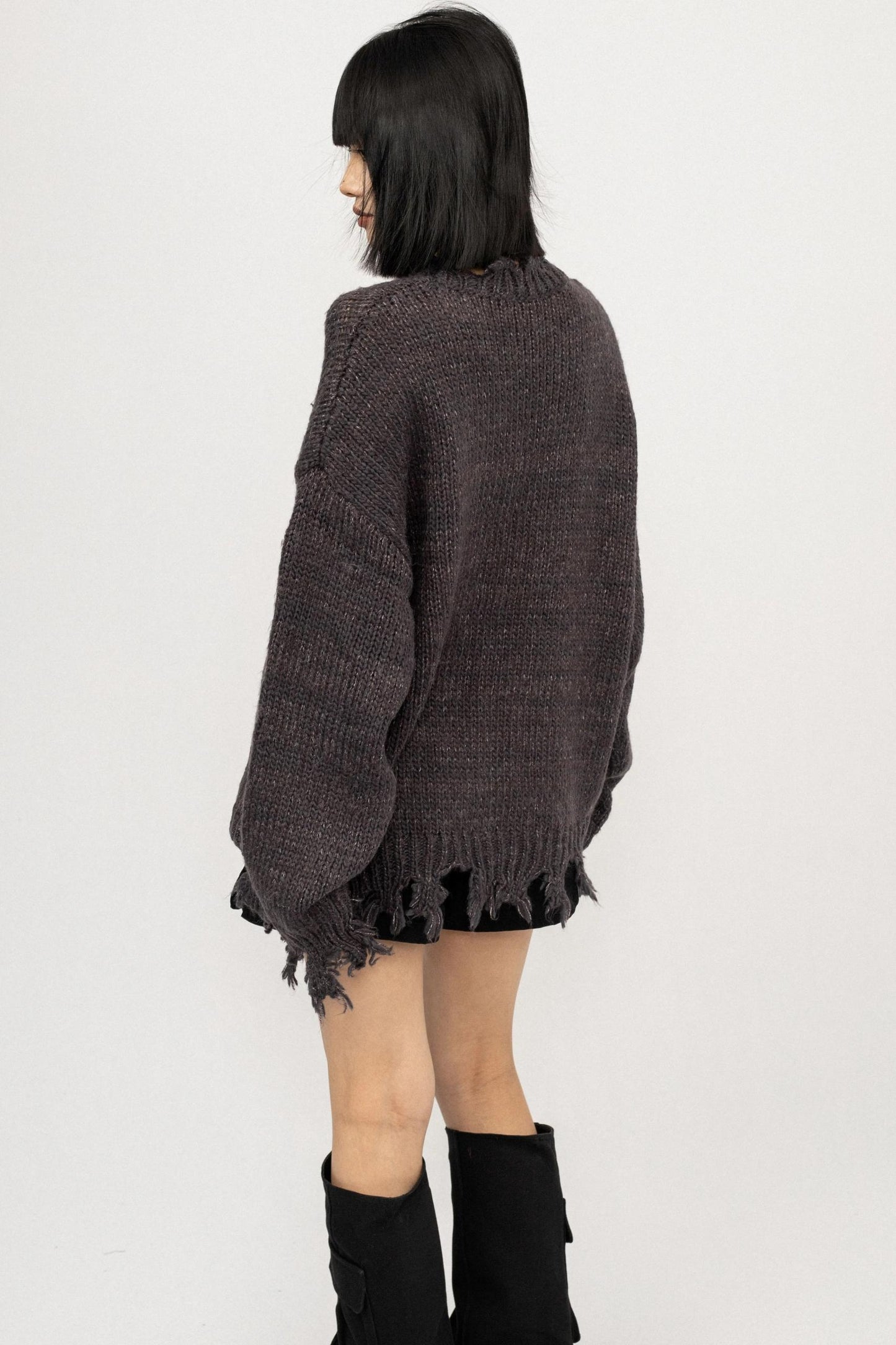 American Retro Fringe Sweater