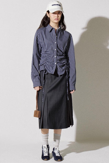 High Intelligence Deconstruction Suit Skirt