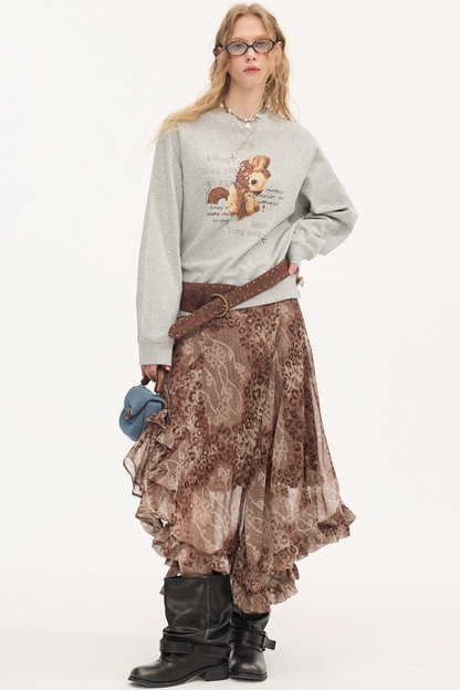 Blooming Now Strass-Pullover