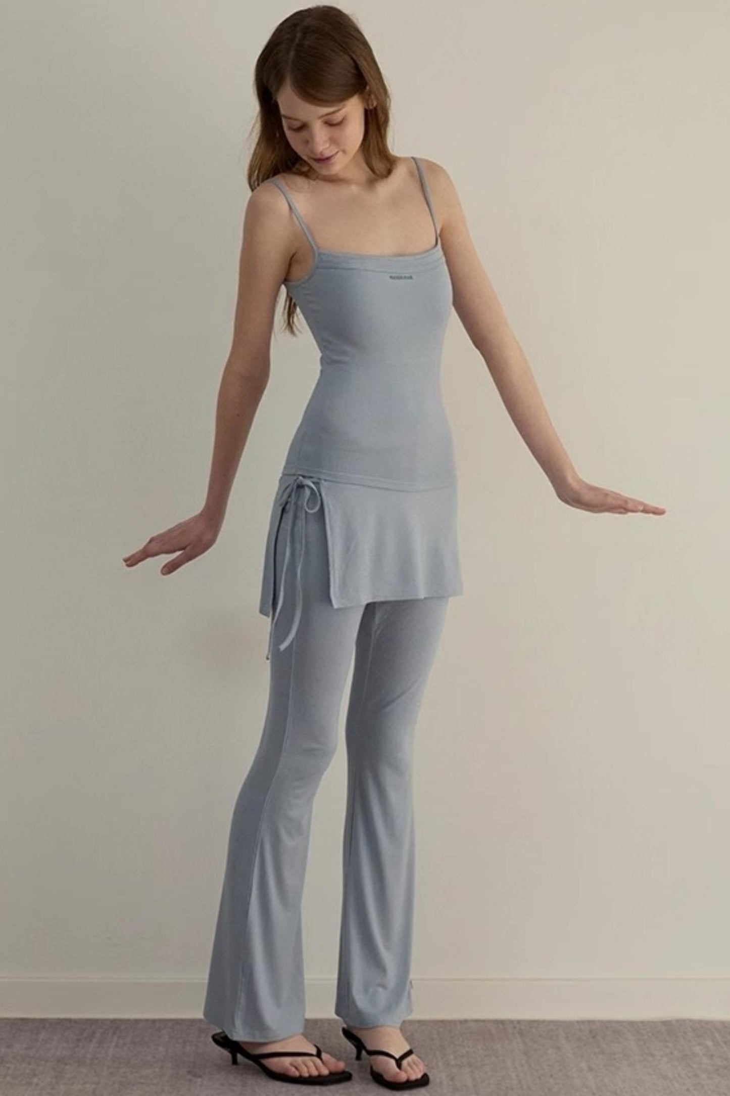 Summer Rhinestone Camisole & Pants Set