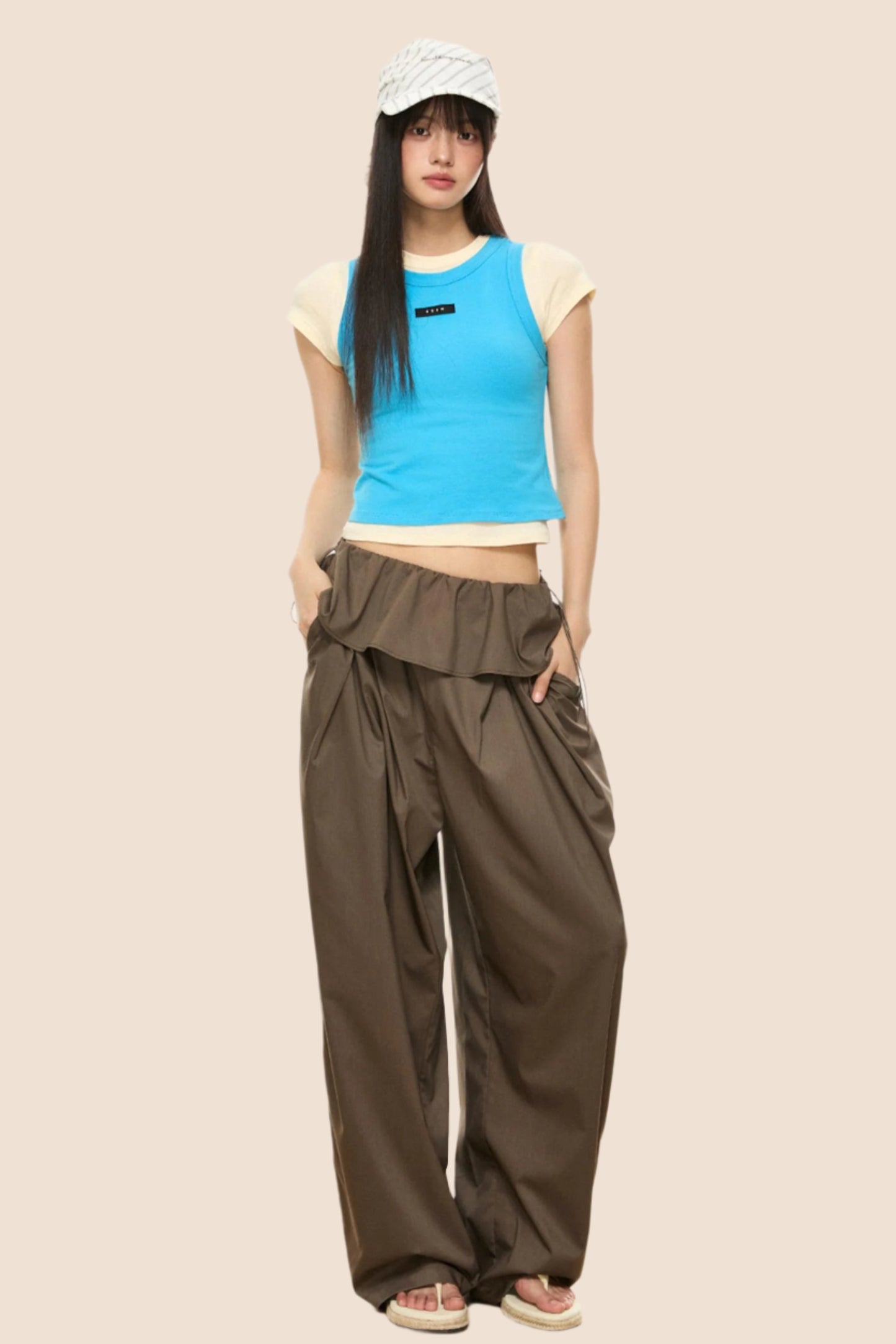 Colorblock T-Shirt Set