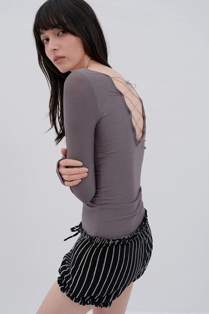 Cotton Soft Diamond Slip Top