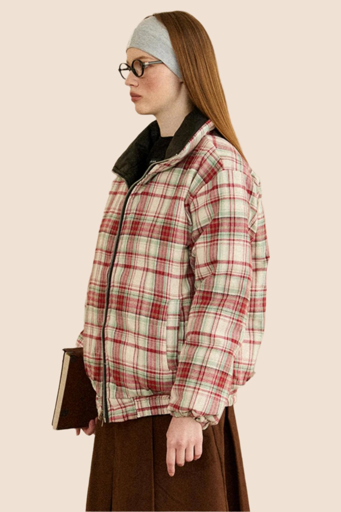 Retro Warm Reversible Winter Jacket