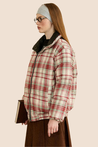 Retro Warm Reversible Winter Jacket