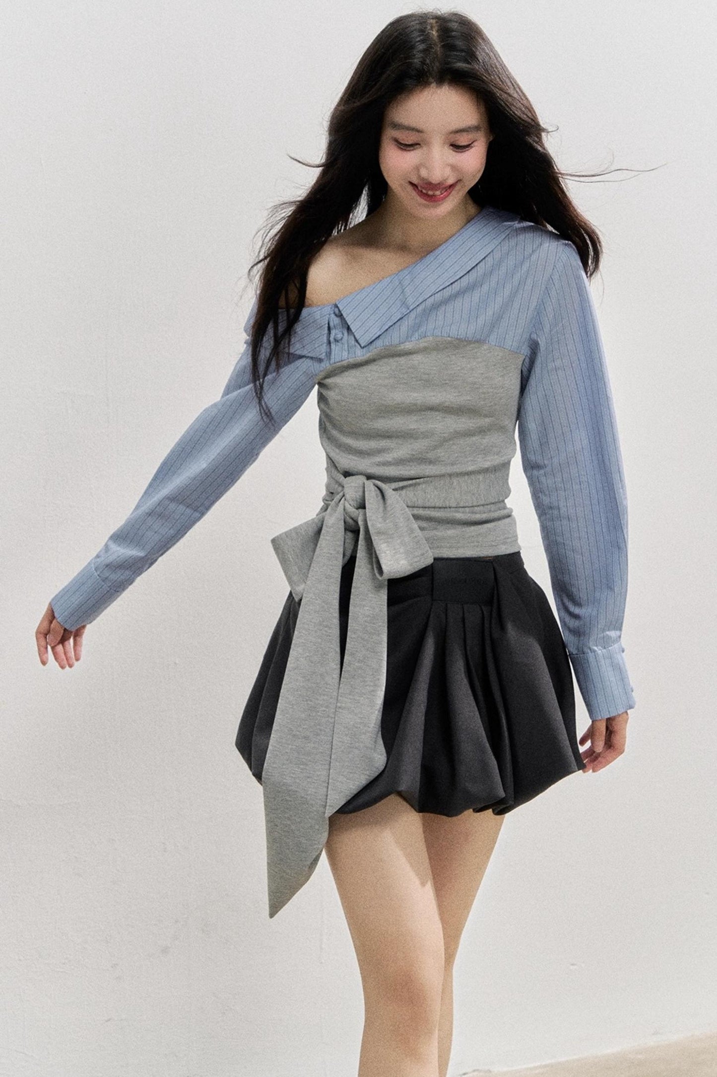 Elegant High Waist Skirt