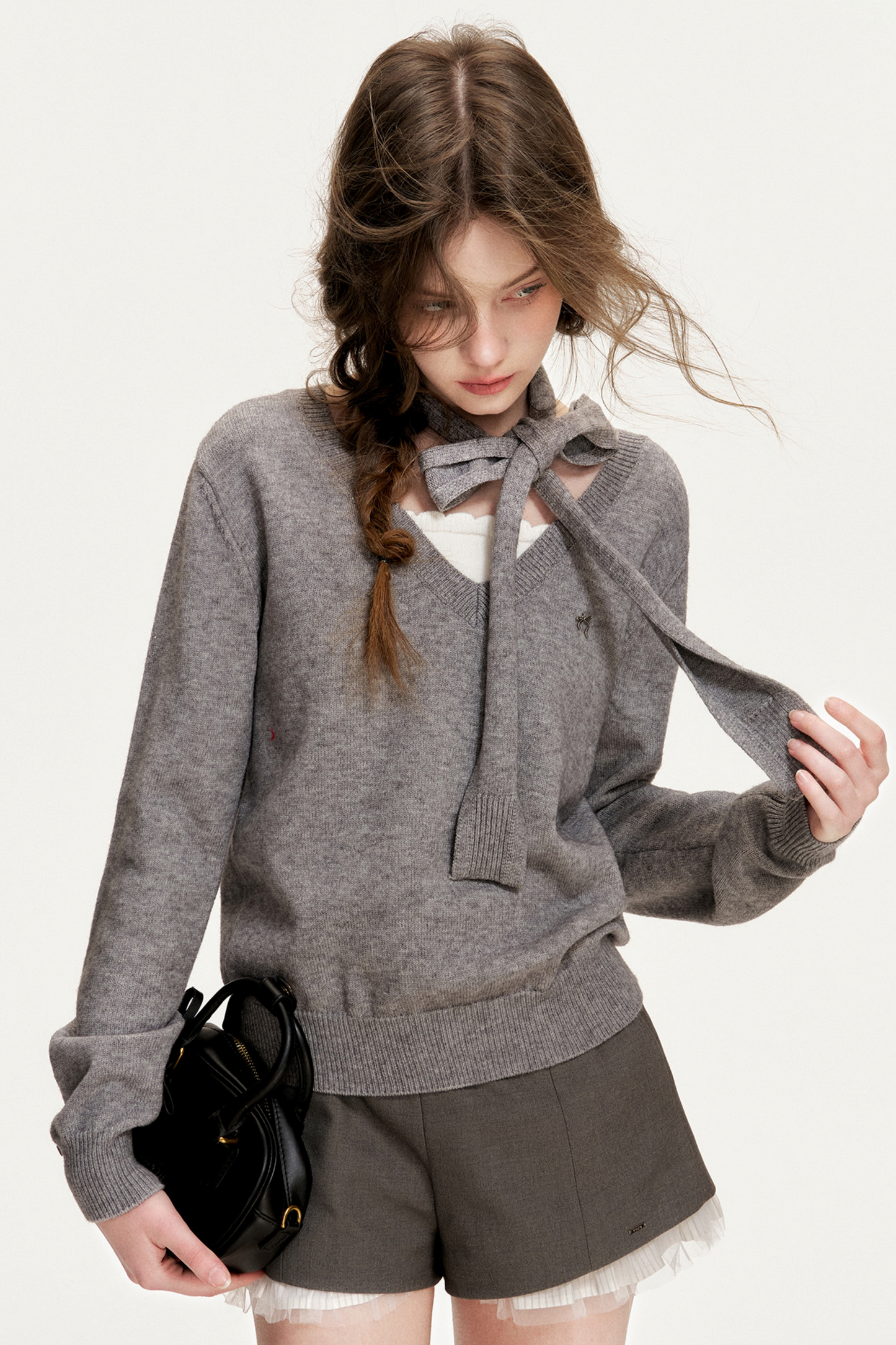 Romantic Encounter Tencel Sweater Set