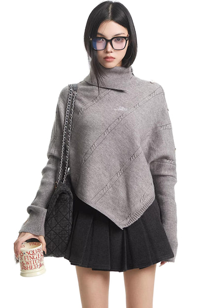 Off-White Cape Turtleneck Sweater