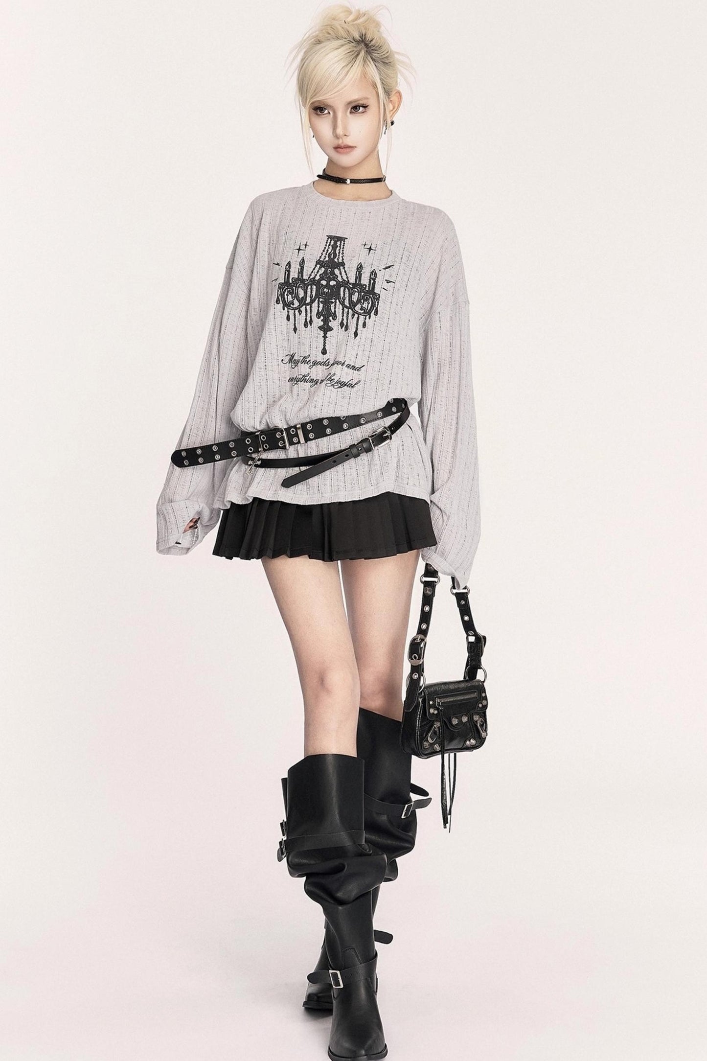 Autumn Girl Printed Blouse